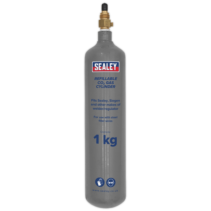 Refillable Carbon Dioxide Gas Cylinder 1kg | CO2/1KG