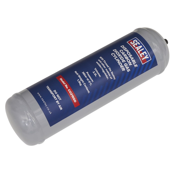 Disposable Carbon Dioxide Gas Cylinder 1.3kg - Pack of 4 | CO21KGD4
