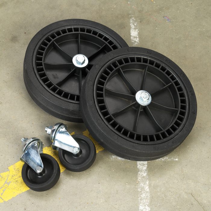 Wheel Kit for Fixed Compressors - 2 Castors & 2 Fixed | COMPKIT5