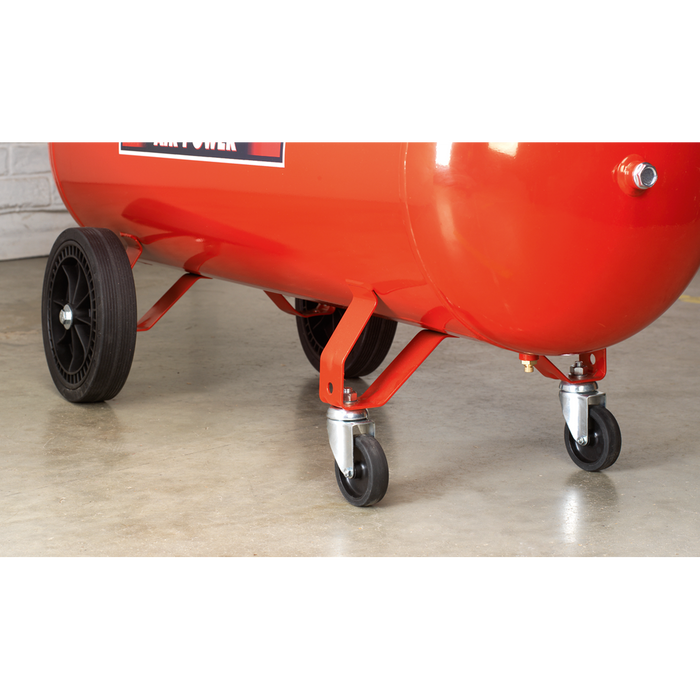 Wheel Kit for Fixed Compressors - 2 Castors & 2 Fixed | COMPKIT5
