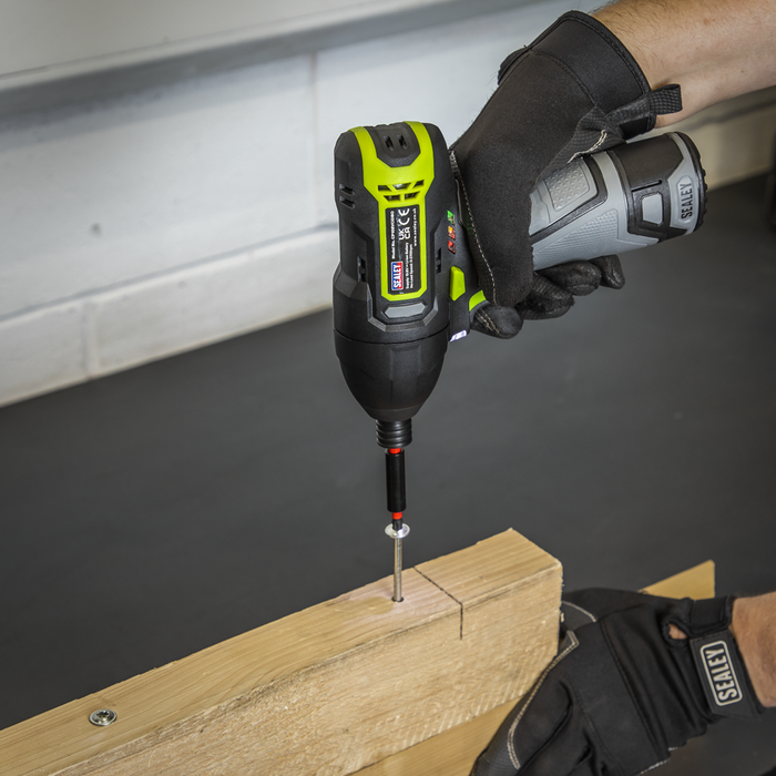 SV10.8 Series 1/4"Hex Drive Cordless Impact Driver Kit 10.8V 2Ah | CP108VCID