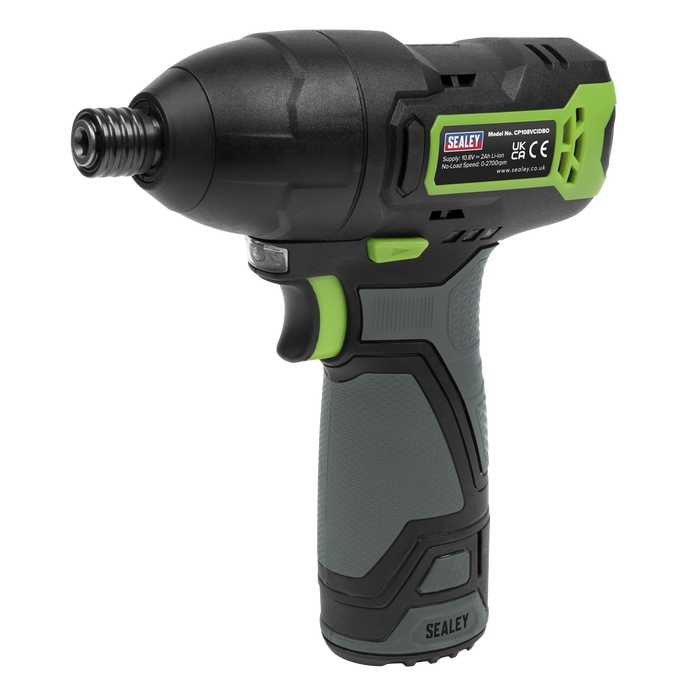 SV10.8 Series 1/4"Hex Drive Cordless Impact Driver Kit 10.8V 2Ah | CP108VCID