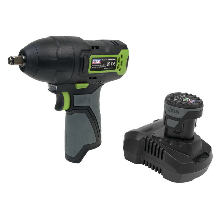SV10.8 Series 3/8"Sq Drive Cordless Impact Wrench Kit 10.8V 2Ah | CP108VCIW