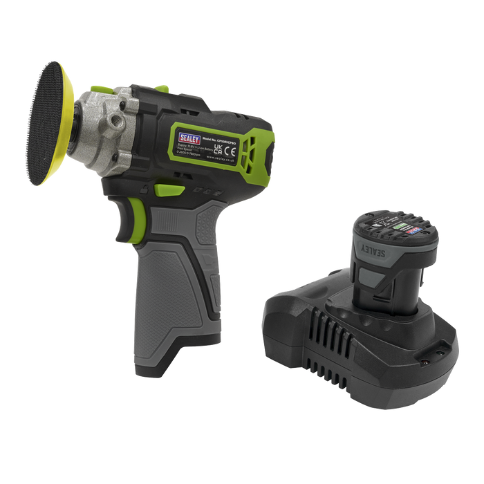 SV10.8 Series 75mm Cordless Polisher Kit 10.8V 2Ah | CP108VCP