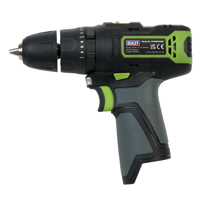 SV10.8 Series 10mm Cordless Combi Drill Kit 10.8V 2Ah | CP108VDD