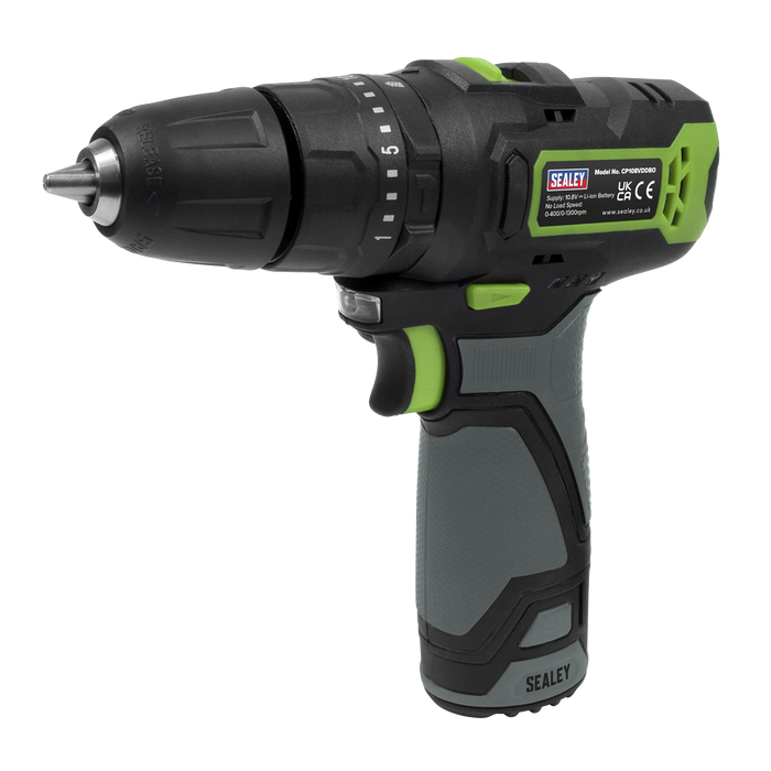 SV10.8 Series 10mm Cordless Combi Drill Kit 10.8V 2Ah | CP108VDD