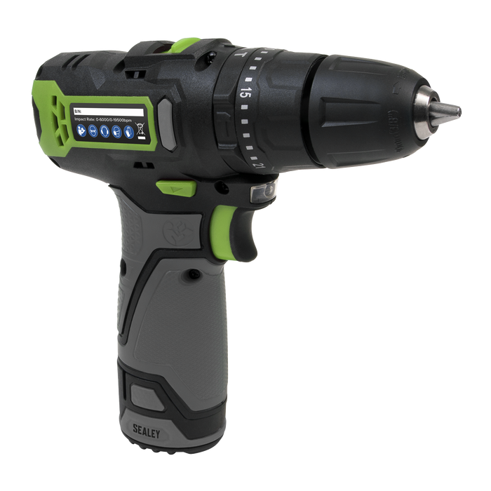 SV10.8 Series 10mm Cordless Combi Drill 10.8V - Body Only | CP108VDDBO