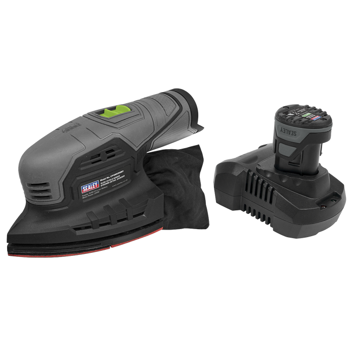 SV10.8 Series 150mm Cordless Detail Sander Kit 10.8V 2Ah | CP108VDS