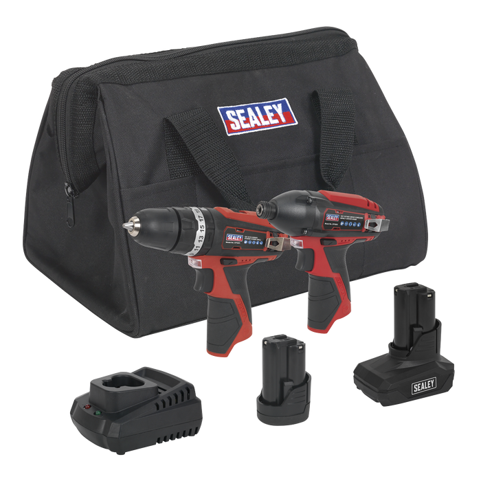 2 x SV12 Series Cordless Power Tool Kit 12V - 2 Batteries | CP1200COMBO6
