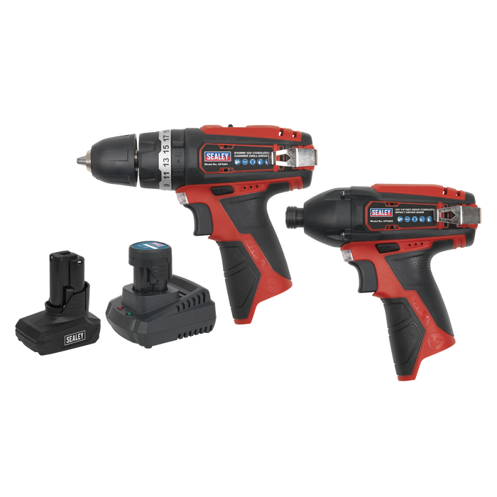 2 x SV12 Series Cordless Power Tool Kit 12V - 2 Batteries | CP1200COMBO6