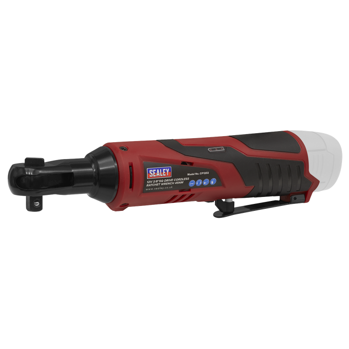 SV12 Series 3/8"Sq Drive Cordless Ratchet Wrench Kit 12V 2Ah - 2 Batteries | CP1202KIT