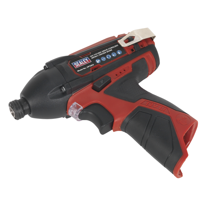 SV12 Series 1/4"Hex Drive Cordless Impact Driver 12V - Body Only | CP1203