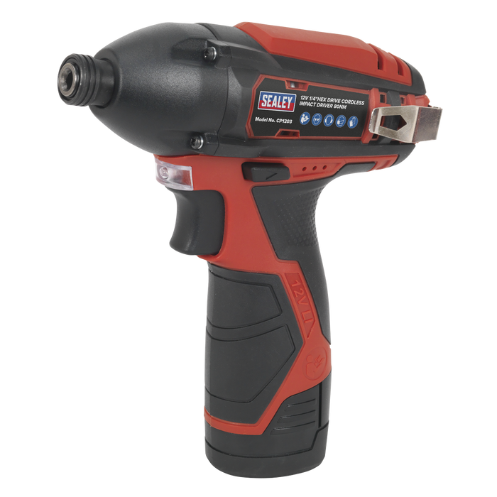 SV12 Series 1/4"Hex Drive Cordless Impact Driver 12V - Body Only | CP1203