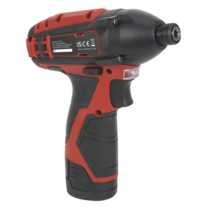 SV12 Series 1/4"Hex Drive Cordless Impact Driver 12V - Body Only | CP1203