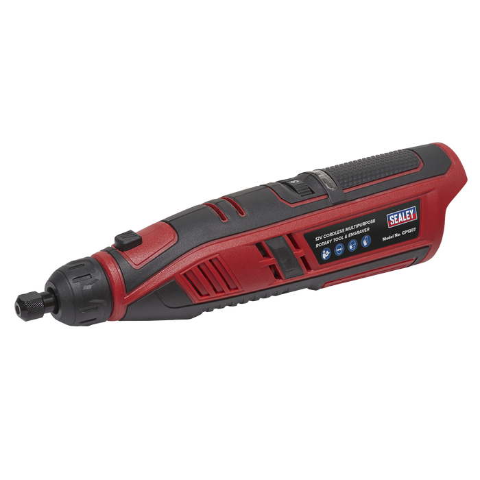 SV12 Series Cordless Multipurpose Rotary Tool & Engraver Kit 12V 49pc - Body Only | CP1207