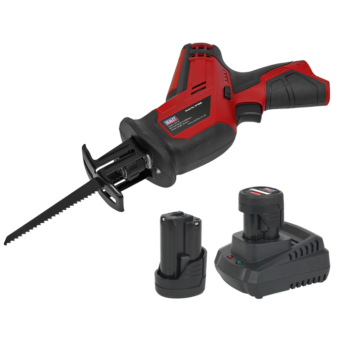 SV12 Series Cordless Reciprocating Saw Kit 12V 2Ah - 2 Batteries | CP1208KIT