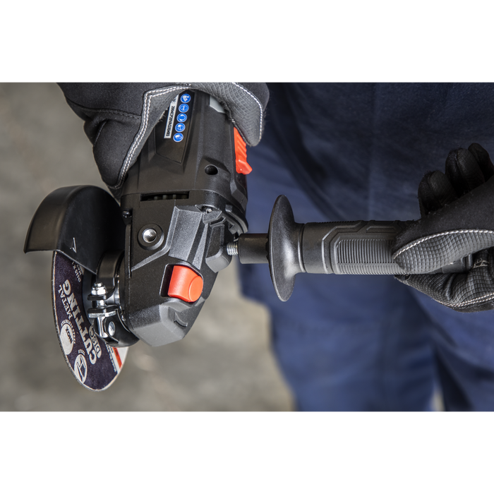 Premier SV20 Series 115mm Brushless Cordless Angle Grinder 20V - Body Only | CP20VAGX
