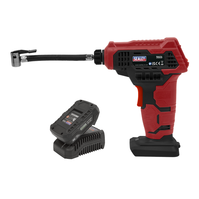 SV20 Series Cordless Tyre Inflator Kit 20V 2Ah | CP20VAPKIT1