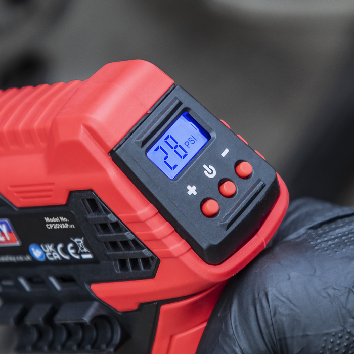SV20 Series Cordless Tyre Inflator 20V - Body Only | CP20VAP