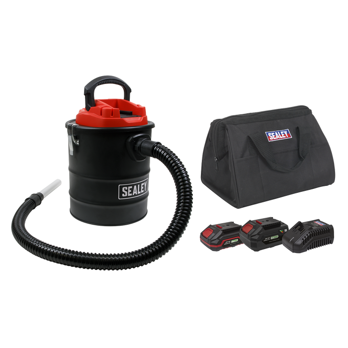SV20 Series 15L Cordless Handheld Ash Vacuum Cleaner Kit 20V Kit - 2 Batteries | CP20VAVKIT