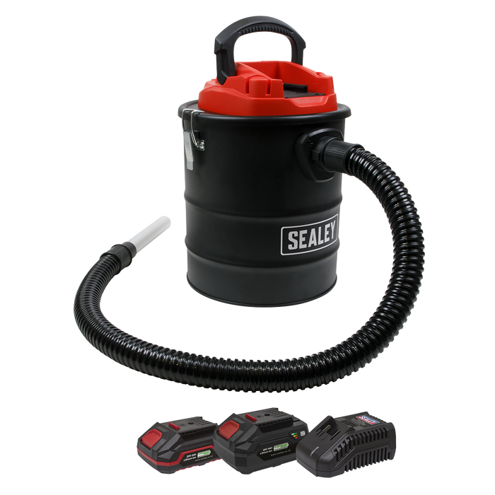SV20 Series 15L Cordless Handheld Ash Vacuum Cleaner Kit 20V Kit - 2 Batteries | CP20VAVKIT