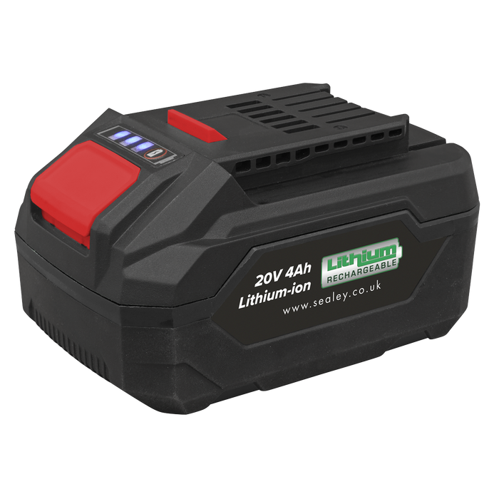 SV20 Series 115mm Cordless Angle Grinder Kit 20V 4Ah - 2 Batteries | CP20VAGBKIT