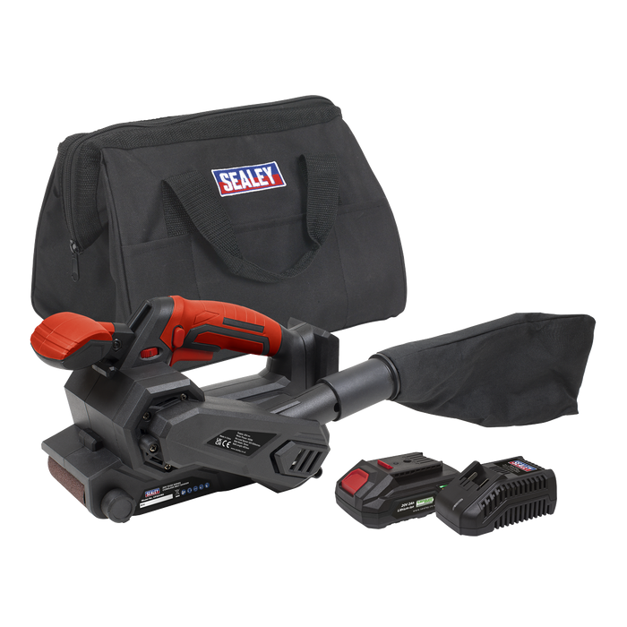 SV20 Series Cordless Belt Sander Kit 20V 2Ah | CP20VBSKIT1