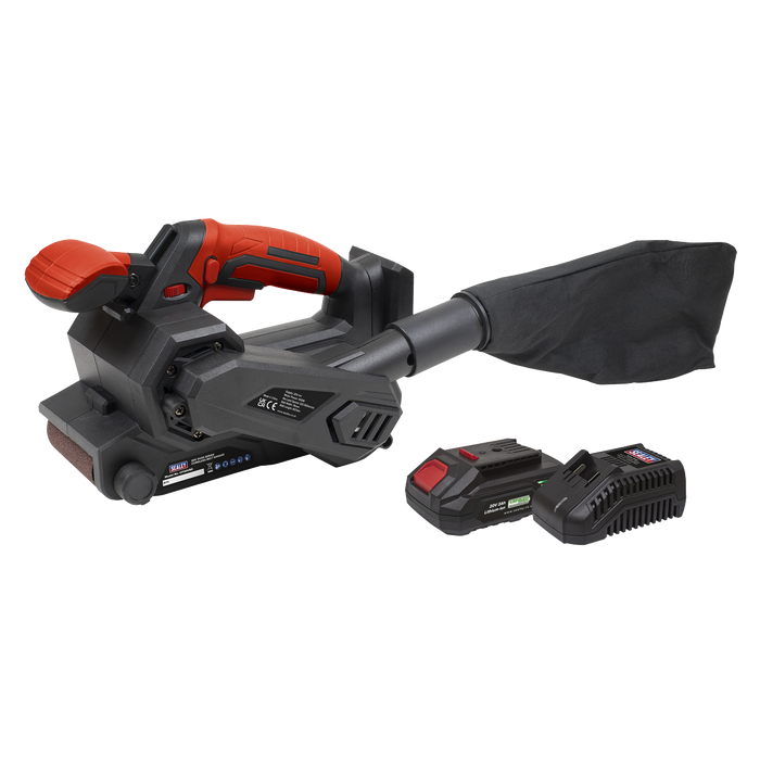 SV20 Series Cordless Belt Sander Kit 20V 2Ah | CP20VBSKIT1