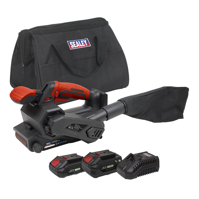 SV20 Series 76mm Cordless Belt Sander Kit 20V - 2 Batteries | CP20VBSKIT