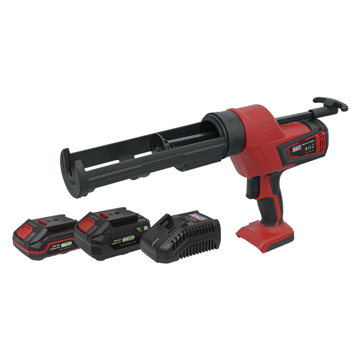 SV20 Series 310ml Cordless Caulking Gun Kit 20V - 2 Batteries | CP20VCGKIT
