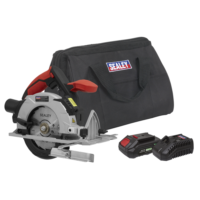 SV20 Series 150mm Cordless Circular Saw Kit 20V 2Ah | CP20VCSKIT1