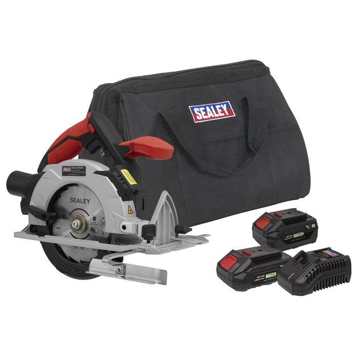 SV20 Series 150mm Cordless Circular Saw Kit 20V - 2 Batteries | CP20VCSKIT