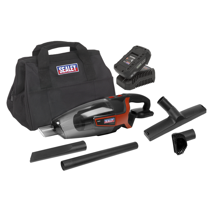 SV20 Series 650ml Cordless Handheld Vacuum Cleaner Kit 20V 2Ah | CP20VCVKIT1