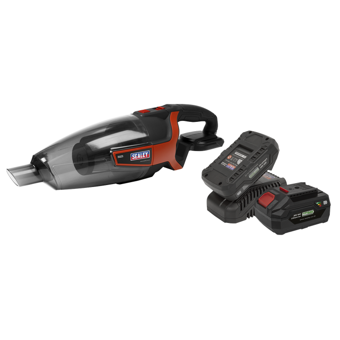 SV20 Series 650ml Cordless Handheld Vacuum Cleaner Kit 20V - 2 Batteries | CP20VCVKIT
