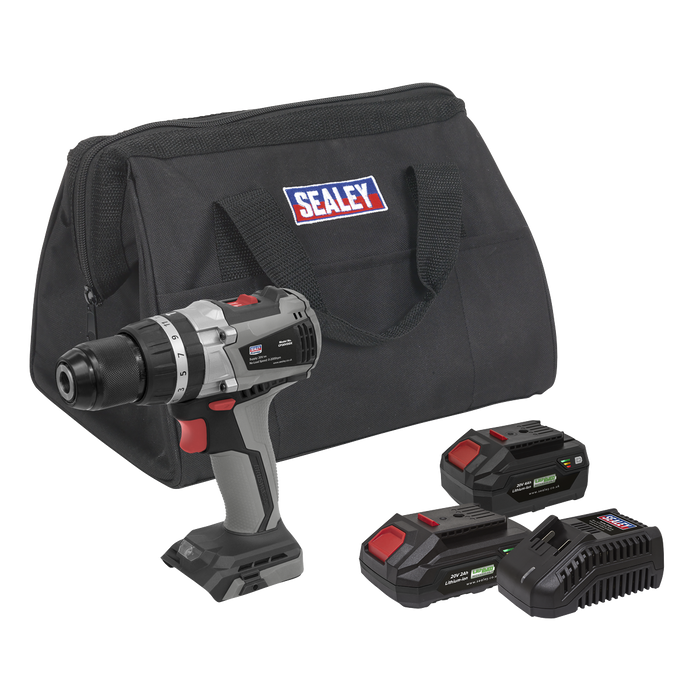 Premier SV20 Series 13mm Brushless Cordless Combi Drill Kit 20V - 2 Batteries | CP20VDDXKIT