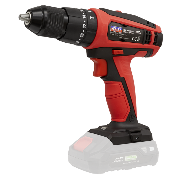 3 x SV20 Series Cordless Power Tool Kit 20V Euro Plug - 2 Batteries | CP20VCOMBO1EU