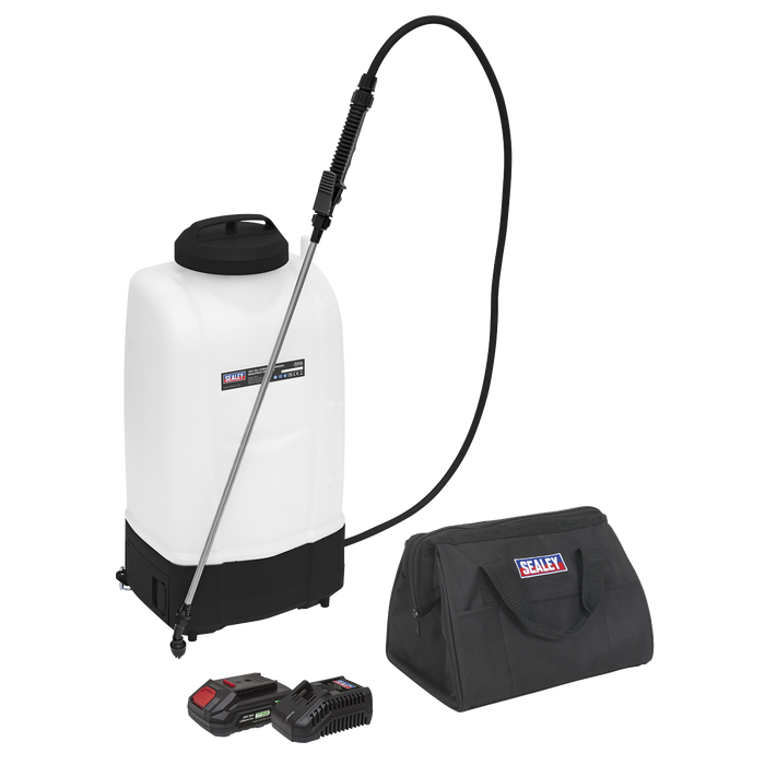SV20 Series 15L Cordless Garden Backpack Sprayer 20V 2Ah | CP20VGBSKIT1