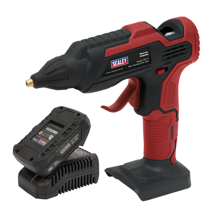 SV20 Series Cordless Glue Gun Kit 20V 2Ah | CP20VGGKIT1