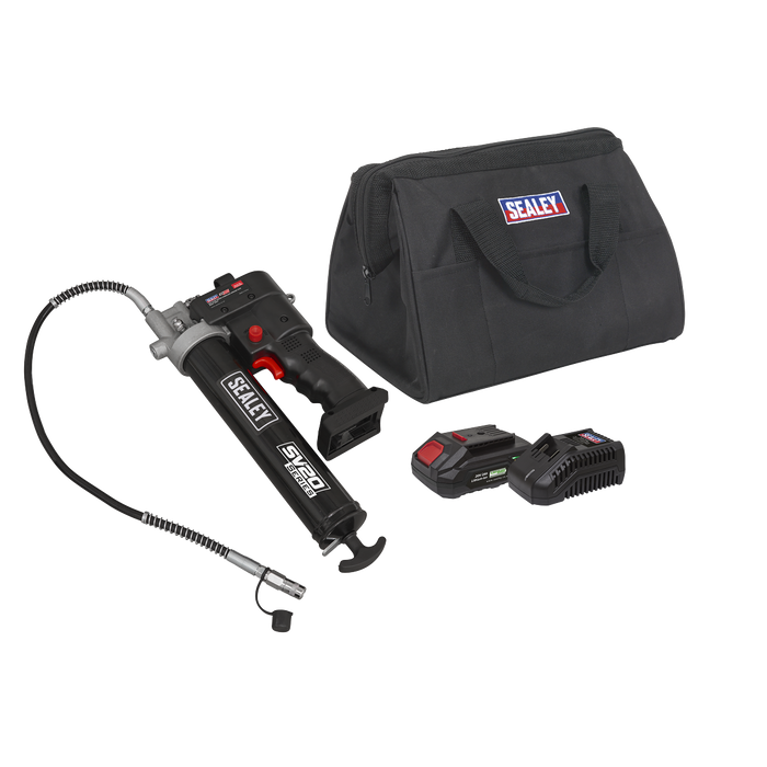 SV20 Series Grease Gun Kit 20V 2Ah | CP20VGRGKIT1