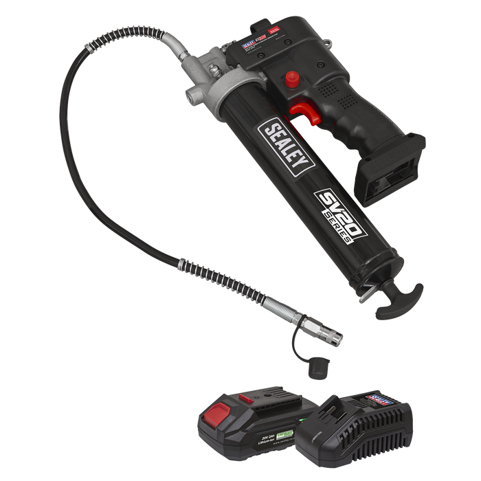 SV20 Series Grease Gun Kit 20V 2Ah | CP20VGRGKIT1
