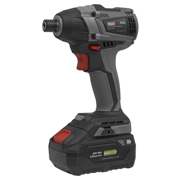 Premier SV20 Series 1/4"Hex Brushless Cordless Impact Driver 20V - Body Only | CP20VIDX