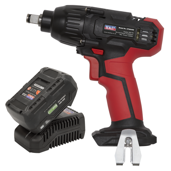 SV20 Series 1/2"Sq Drive Impact Wrench Kit 20V 4Ah | CP20VIWKIT1