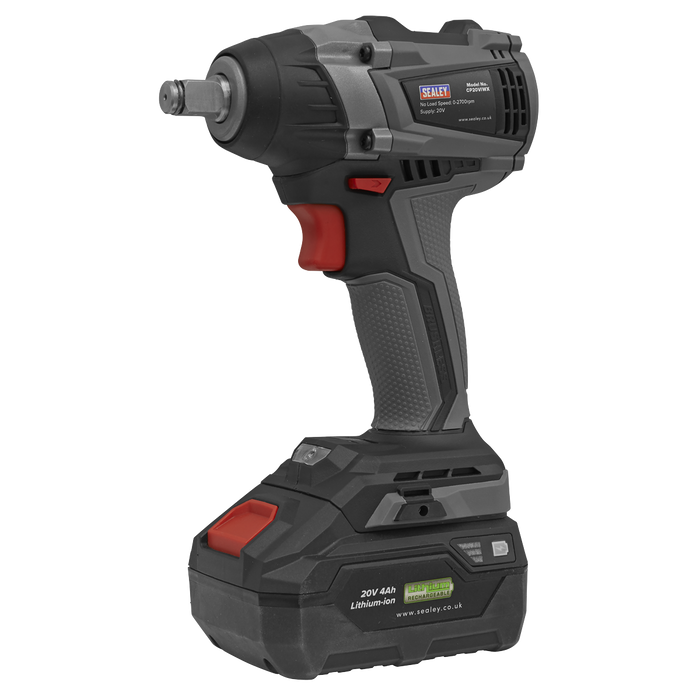 Premier SV20 Series 1/2"Sq Drive Brushless Cordless Impact Wrench 20V - Body Only | CP20VIWX