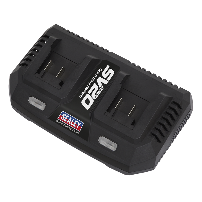 SV20 Series Fast Charge Dual Battery Charger 20V | CP20VMC2
