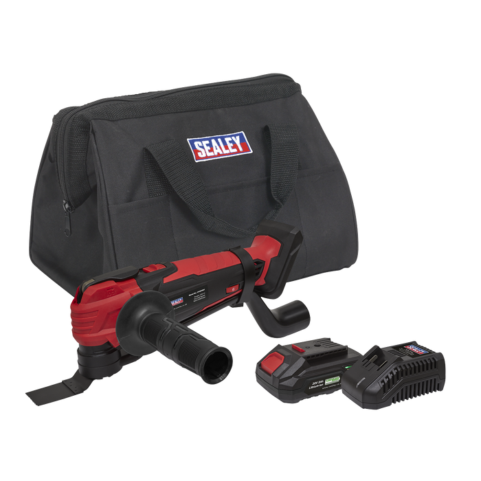 SV20 Series Cordless Oscillating Multi-Tool Kit 20V 2Ah | CP20VMTKIT1