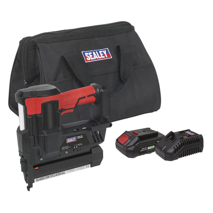 SV20 Series Cordless Nail/Staple Gun Kit 18G 20V 2Ah | CP20VNGKIT1