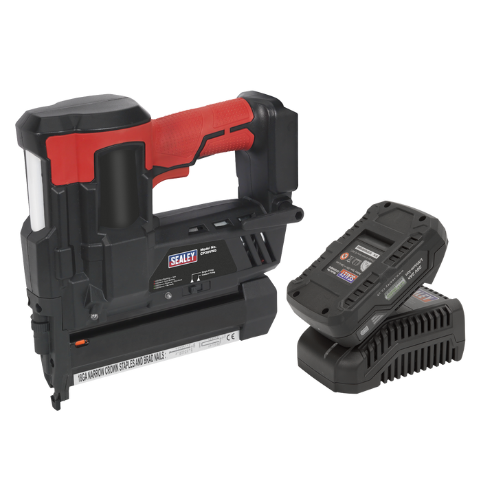 SV20 Series Cordless Nail/Staple Gun Kit 18G 20V 2Ah | CP20VNGKIT1