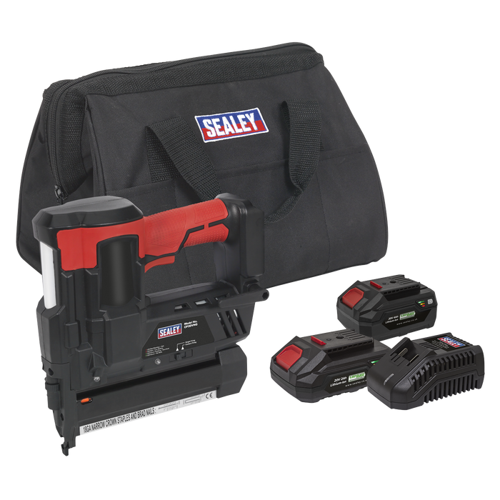 SV20 Series Cordless Nail/Staple Gun Kit 18G 20V - 2 Batteries | CP20VNGKIT