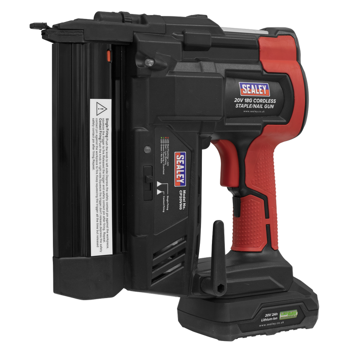 SV20 Series 18G Cordless Nail/Staple Gun 20V - Body Only | CP20VNG