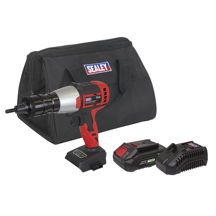 SV20 Series Brushless Cordless Nut Riveter 20V 2Ah | CP20VNRKIT1
